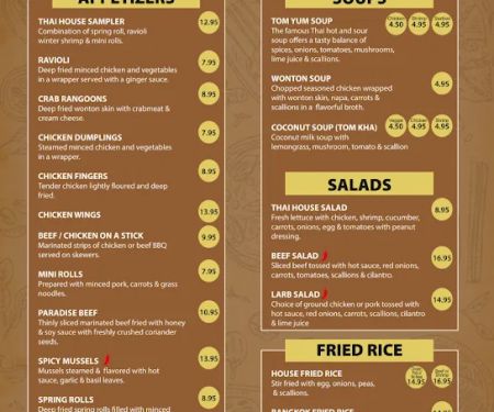 Thai House Restaurant