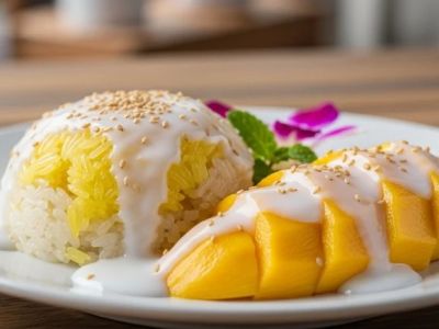 How to Make Thai Mango Sticky Rice (Khao Niew Mamuang) Step-by-Step