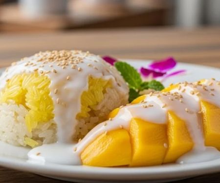 How to Make Thai Mango Sticky Rice (Khao Niew Mamuang) Step-by-Step