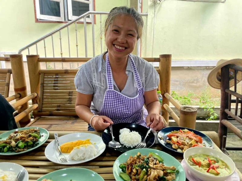 Thai Food for Couples at Home: Cooking Thai & Drinking Thai Tea