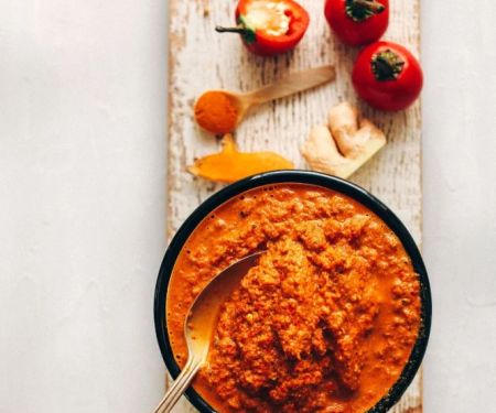 How to Make Thai Red Curry Paste (Video Steps)