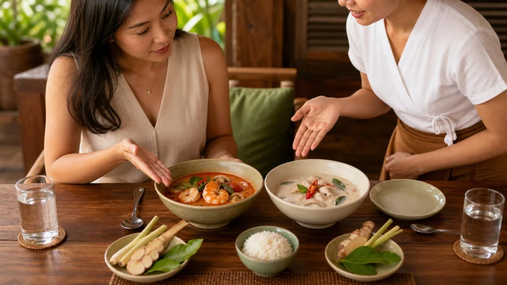 Tom Yum vs Tom Kha: A Thai Soup Ordering Guide