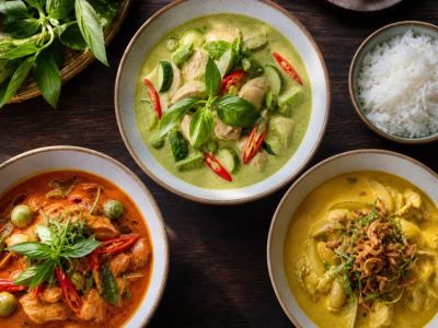 Thai Curry Colors Explained: Flavor, Heat, and Ordering