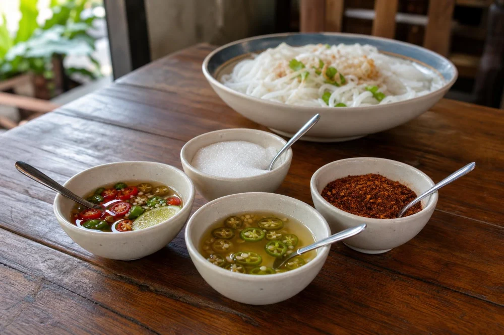 How to Use Thai Table Condiments Without Over-Seasoning