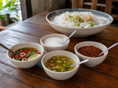 How to Use Thai Table Condiments Without Over-Seasoning