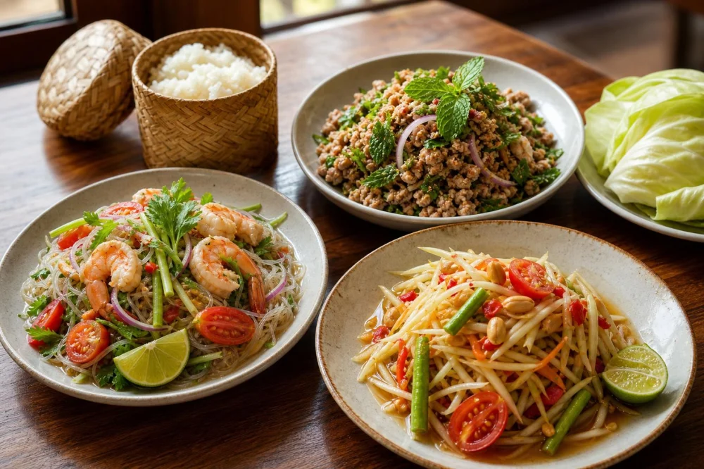 Yam, Larb, or Som Tam? How Thai Salads Differ