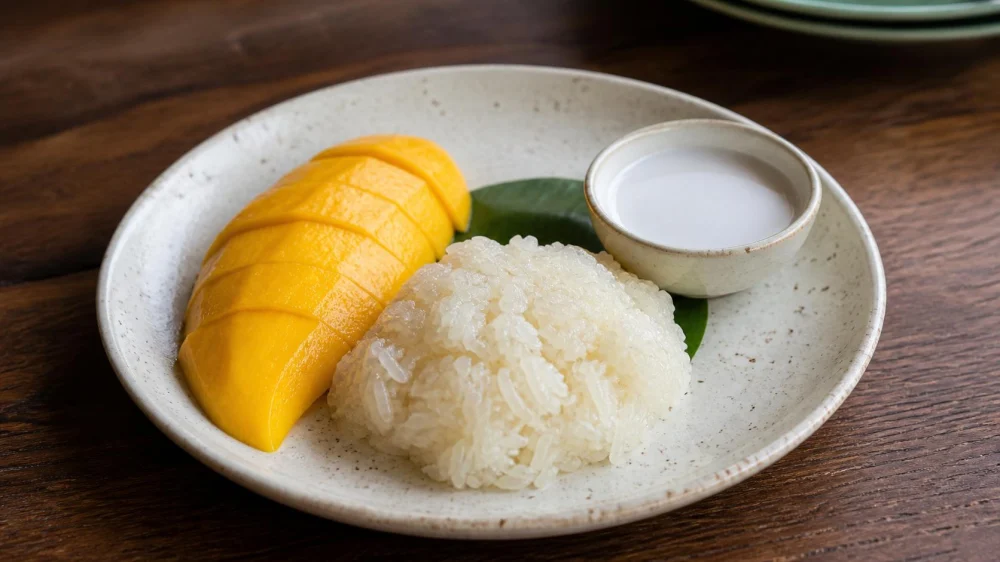 Mango Sticky Rice: Ripeness, Coconut, and Sharing
