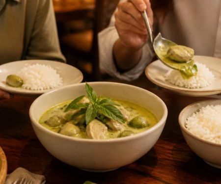 Thai Green Curry Guide: Coconut, Herbs, Heat, and Rice