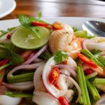 Thai Seafood Salad Yum Talay: Ask About Seafood, Heat, and Herbs