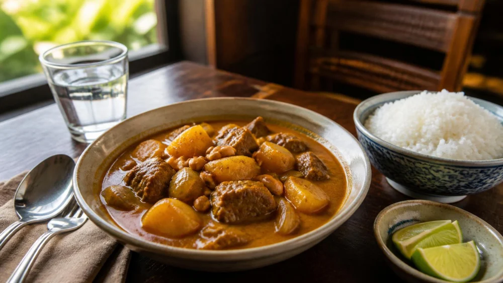 Massaman Curry Guide: Richness, Nuts, Protein, and Rice