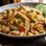 Thai Fried Rice Khao Pad: Protein, Egg, Lime, and Heat