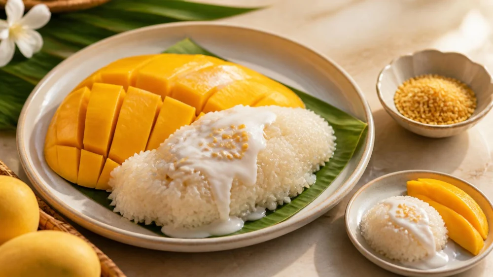 Mango Sticky Rice: Check Ripeness, Coconut, and Portion