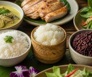 Thai Restaurant Rice: Jasmine, Sticky, and Brown Options