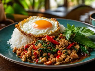 Pad Kra Pao Guide: Holy Basil, Heat, Rice, and Fried Egg