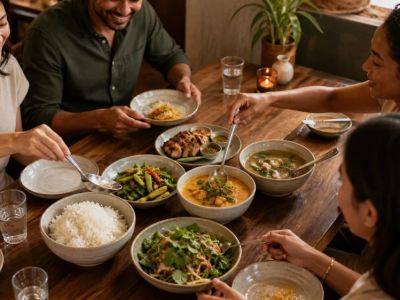 Thai Family-Style Ordering: Build a Balanced Shared Meal