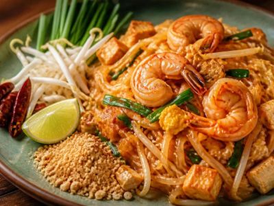 Pad Thai Guide: Choose Protein, Sweetness, Heat, and Crunch