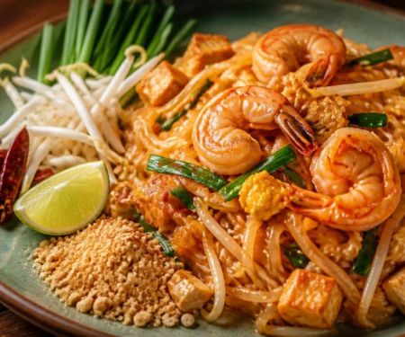Pad Thai Guide: Choose Protein, Sweetness, Heat, and Crunch