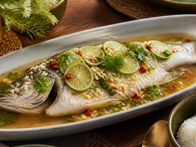 Thai Steamed Fish: Compare Lime, Garlic, Chile, and Sharing