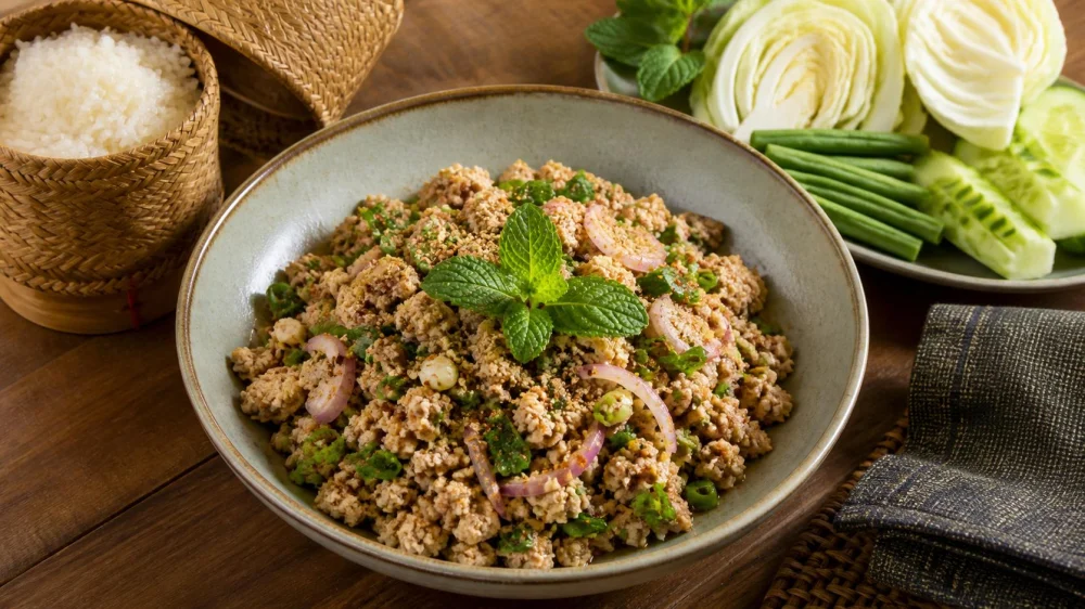 Larb Ordering Guide: Protein, Herbs, Toasted Rice, and Heat