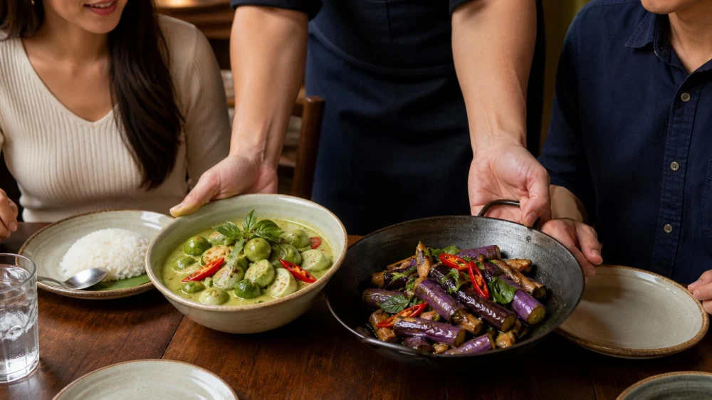 Thai Eggplant Dishes: Varieties, Texture, and Heat