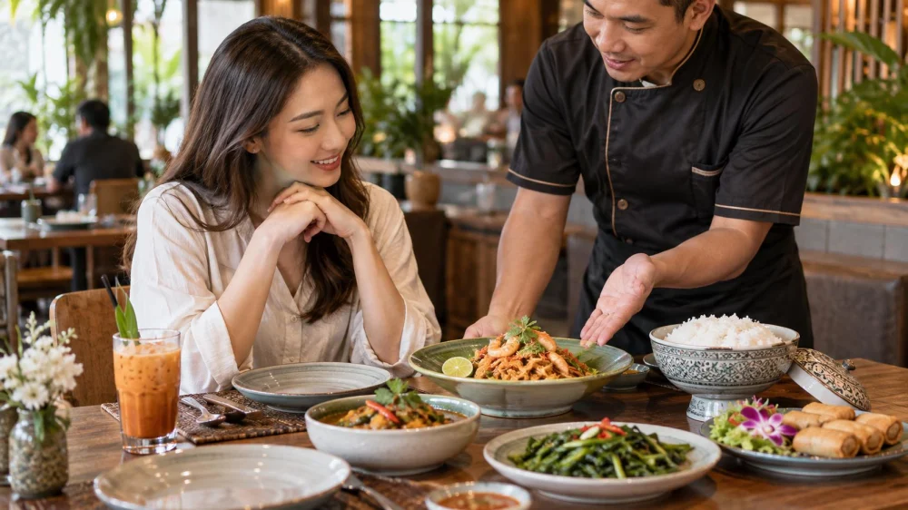 Thai Restaurant Menu Portion Check: Size, Sides, and Sharing