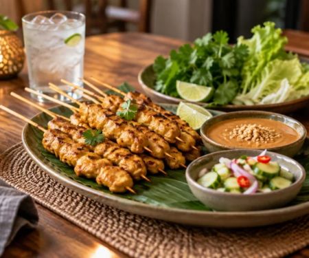 Thai Satay Guide: Protein, Marinade, Sauce, and Sharing
