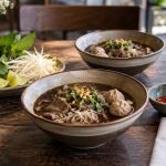 Thai Boat Noodles: Broth, Portions, Herbs, and Heat