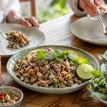 Thai Larb Guide: Herbs, Toasted Rice, Heat, and Pairing