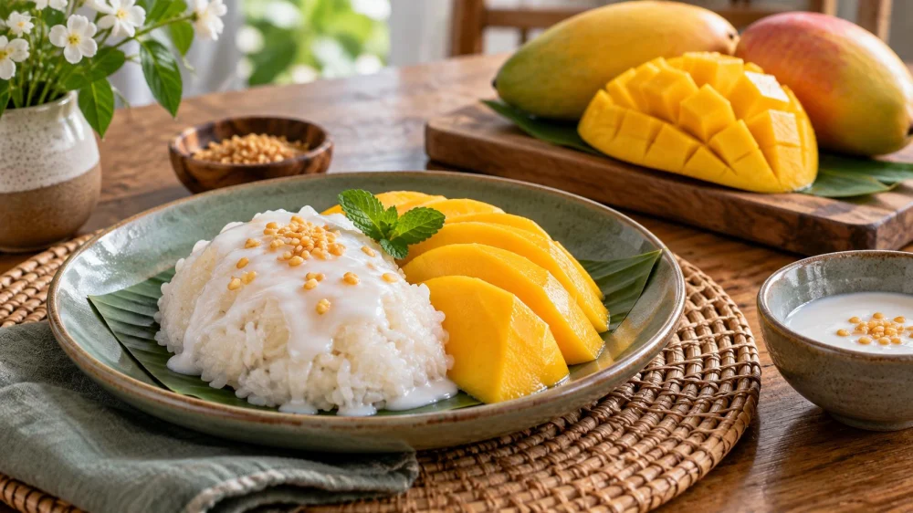 Mango Sticky Rice: Ripeness, Coconut, and Serving