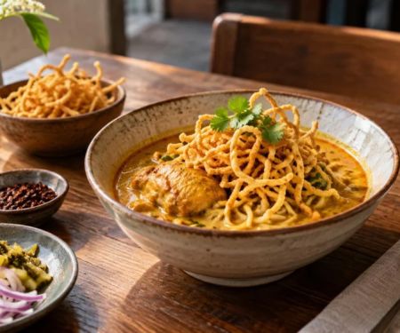 Khao Soi Guide: Noodles, Curry, Garnishes, and Heat