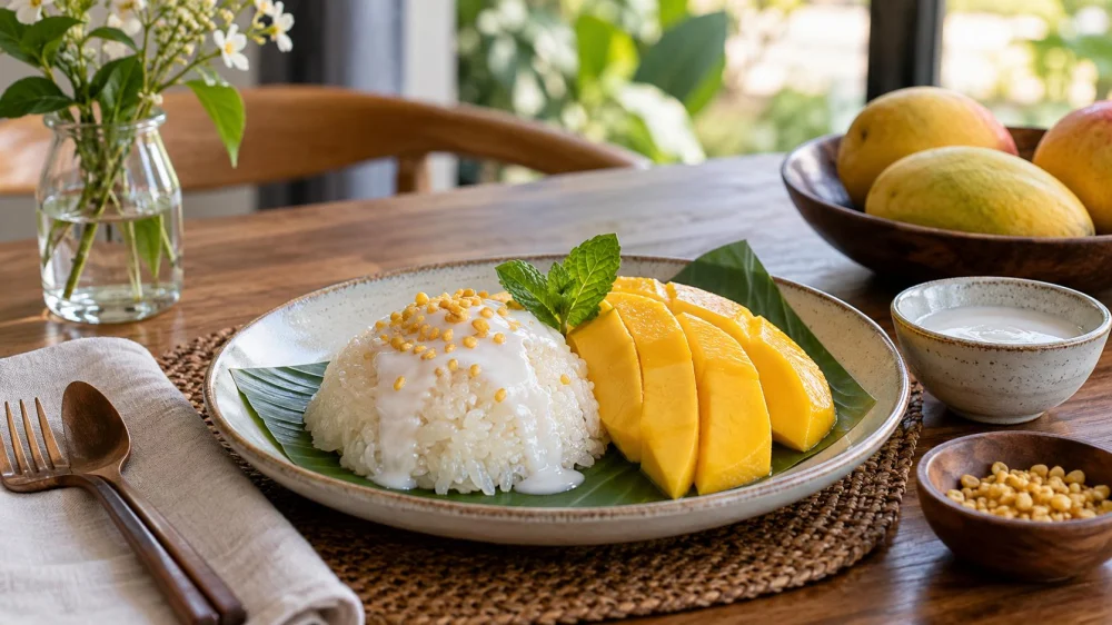 Mango Sticky Rice: Ripeness, Coconut, Portion, and Texture