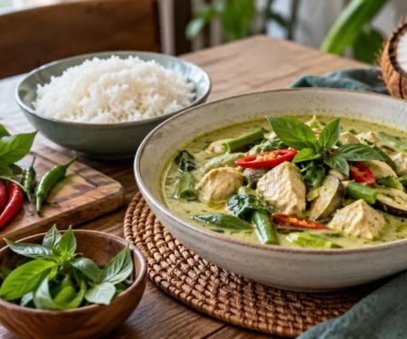 Thai Green Curry Guide: Coconut, Herbs, Protein, and Spice