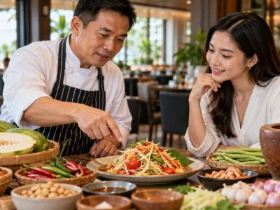Thai Papaya Salad: Ripeness, Heat, Crunch, and Allergens