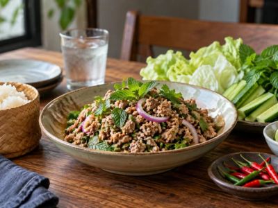 Thai Larb Guide: Protein, Herbs, Heat, and Serving