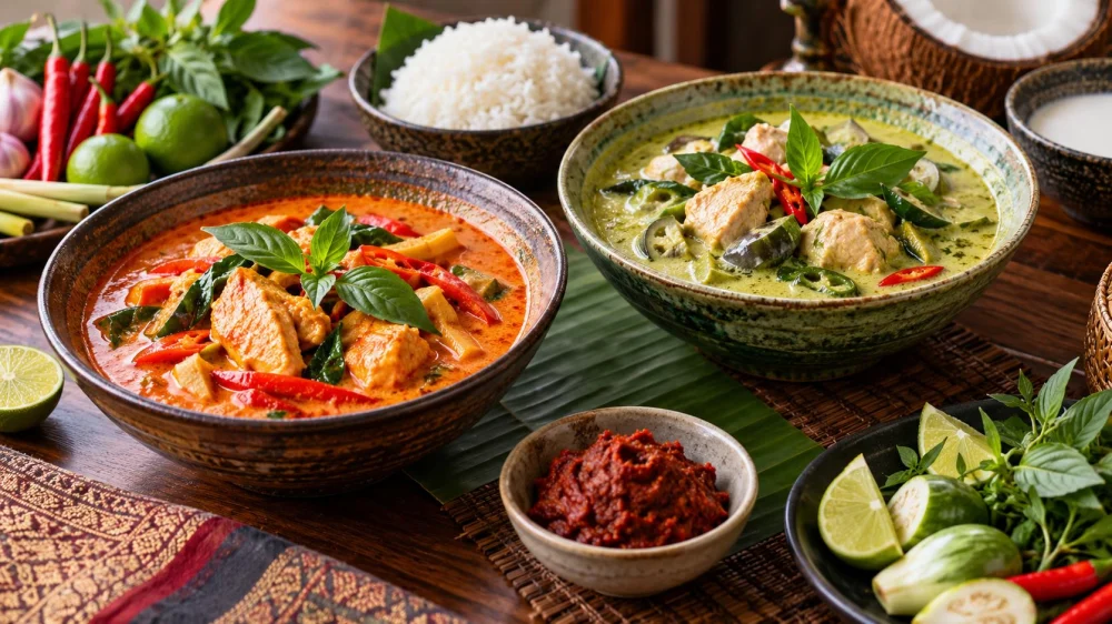 Thai Curry Guide: Paste, Coconut Milk, Heat, and Protein