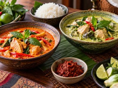 Thai Curry Guide: Paste, Coconut Milk, Heat, and Protein