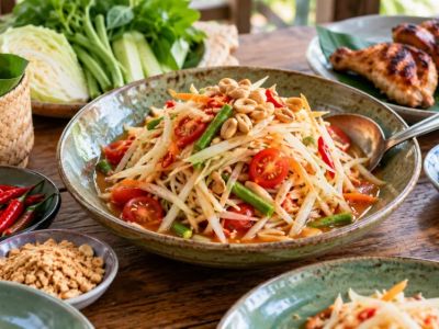 Som Tam Order Guide: Heat, Sweetness, Nuts, and Sharing