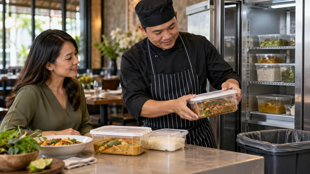 Thai Restaurant Leftover Label Plan: A Practical US Checklist