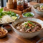 Thai Boat Noodles: Broth, Portions, and Condiments