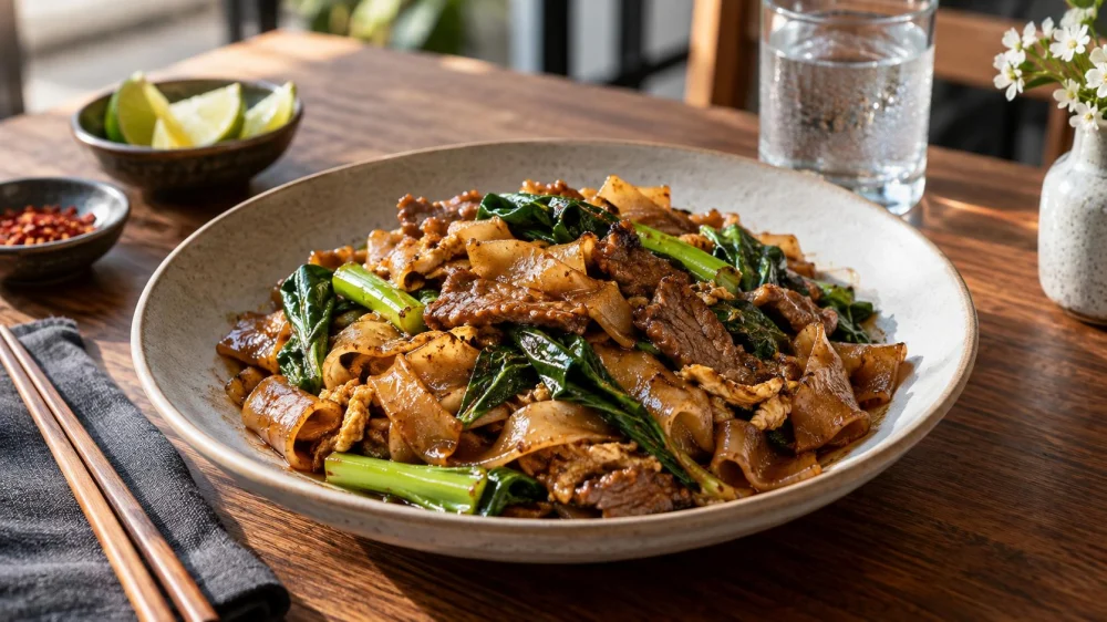 Pad See Ew Guide: Noodles, Protein, Sauce, and Texture