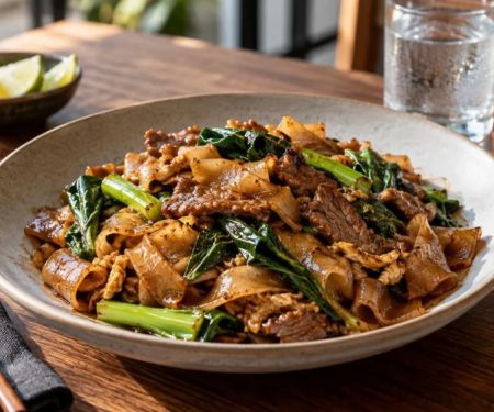 Pad See Ew Guide: Noodles, Protein, Sauce, and Texture