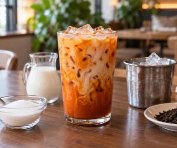 Thai Iced Tea Order: Sweetness, Dairy, Ice, and Caffeine