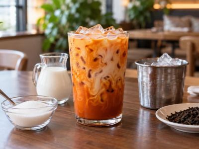 Thai Iced Tea Order: Sweetness, Dairy, Ice, and Caffeine