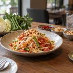 Thai Som Tam Guide: Heat, Sweetness, Crunch, and Allergens