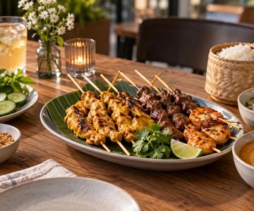 Thai Satay Order Guide: Protein, Marinade, Sauce, and Sides