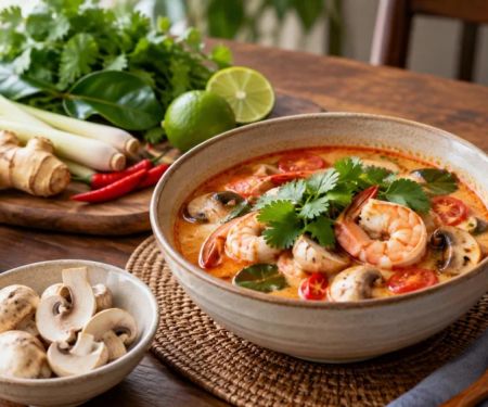 Tom Yum Soup Guide: Broth, Aromatics, Protein, and Heat