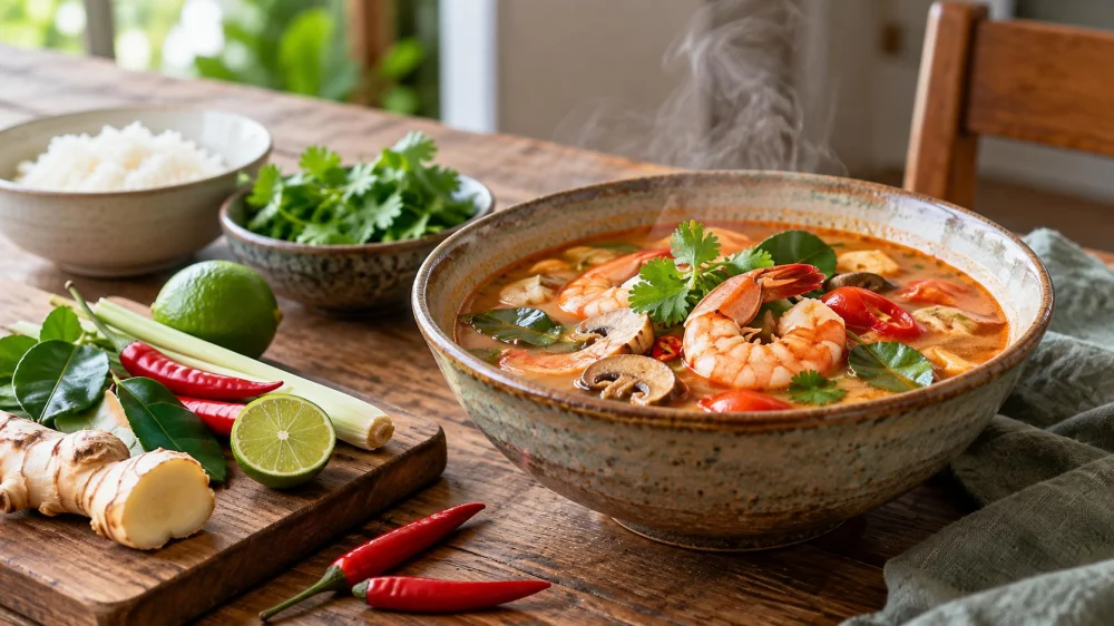 Tom Yum Guide: Broth, Aromatics, Heat, and Protein