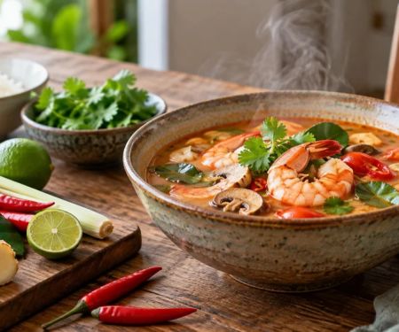 Tom Yum Guide: Broth, Aromatics, Heat, and Protein