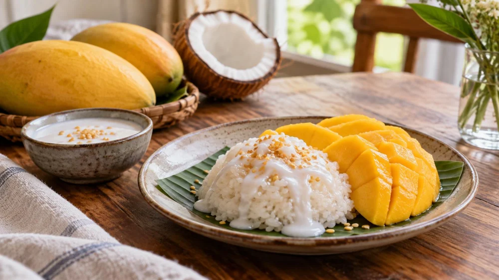 Mango Sticky Rice: Ripeness, Coconut, Texture, and Portions