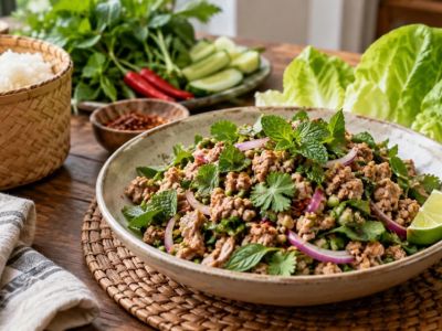 Thai Larb Guide: Protein, Herbs, Heat, and Sticky Rice
